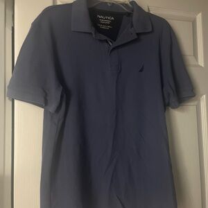 Nautica Performance Deck Shirt Polo Classic Fit Short Sleeve Men's Size M